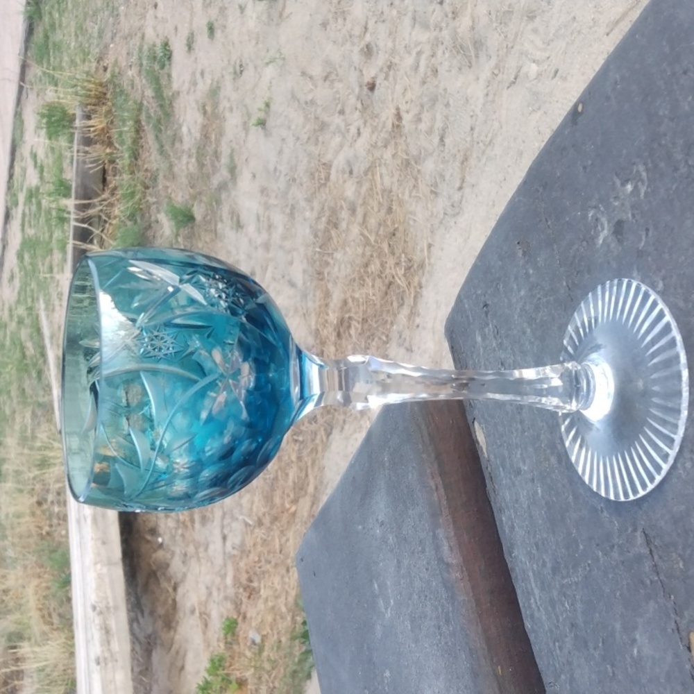 Crystal glass vintage